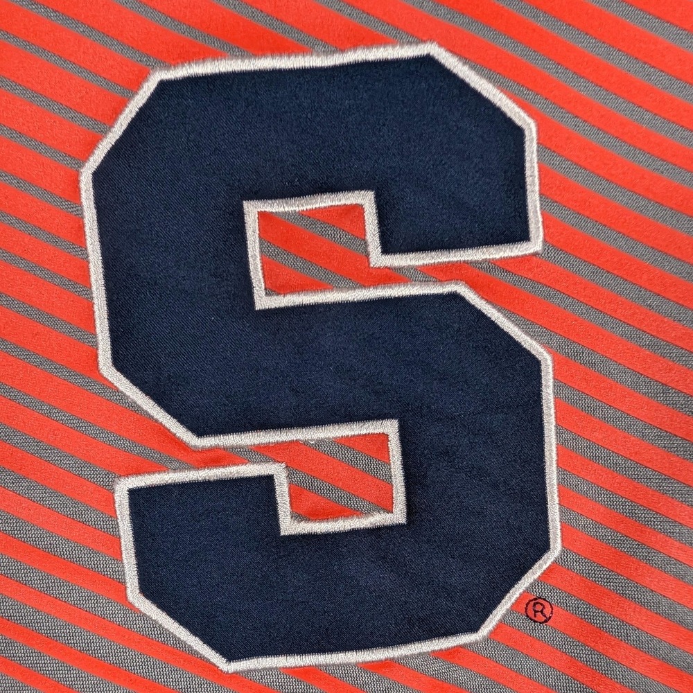 Syracuse Orange Shirt Long Sleeve‎ Mens XL Gray NCAA Basketball Nike Dri-FIT - Picture 4 of 12